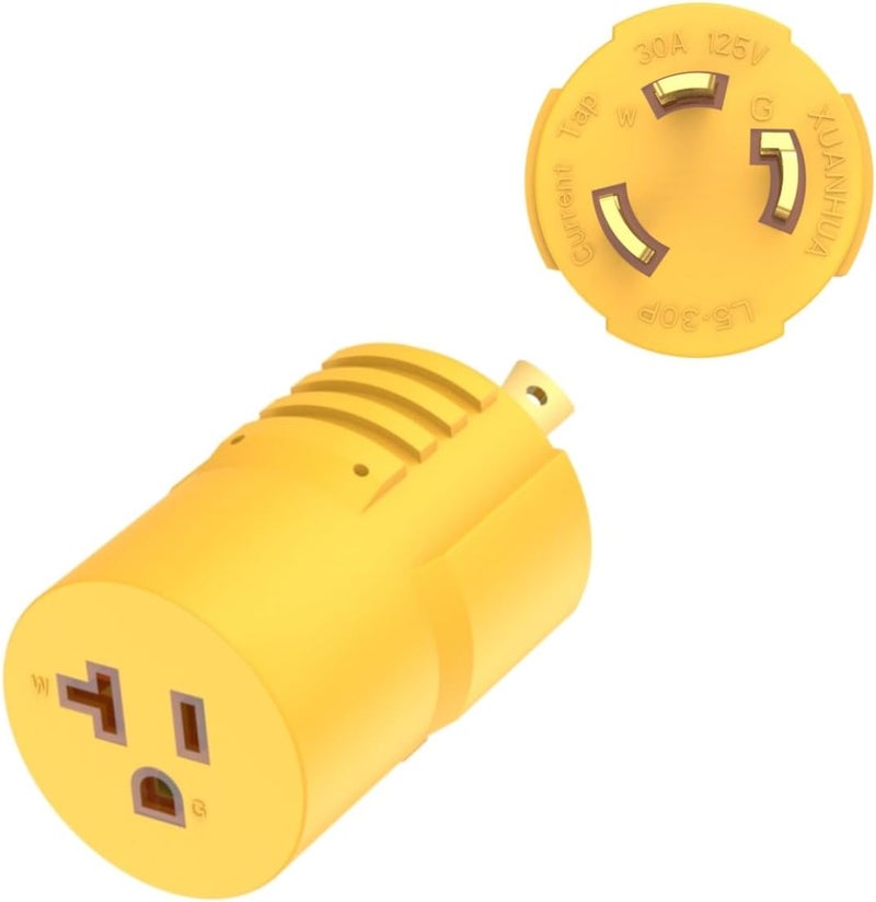 ADCAUDX محول مولد RV من 30 أمبير إلى 20 أمبير - قابس بحري - Image 2